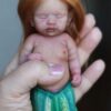 Mermaid Green Silicone Reborn Doll