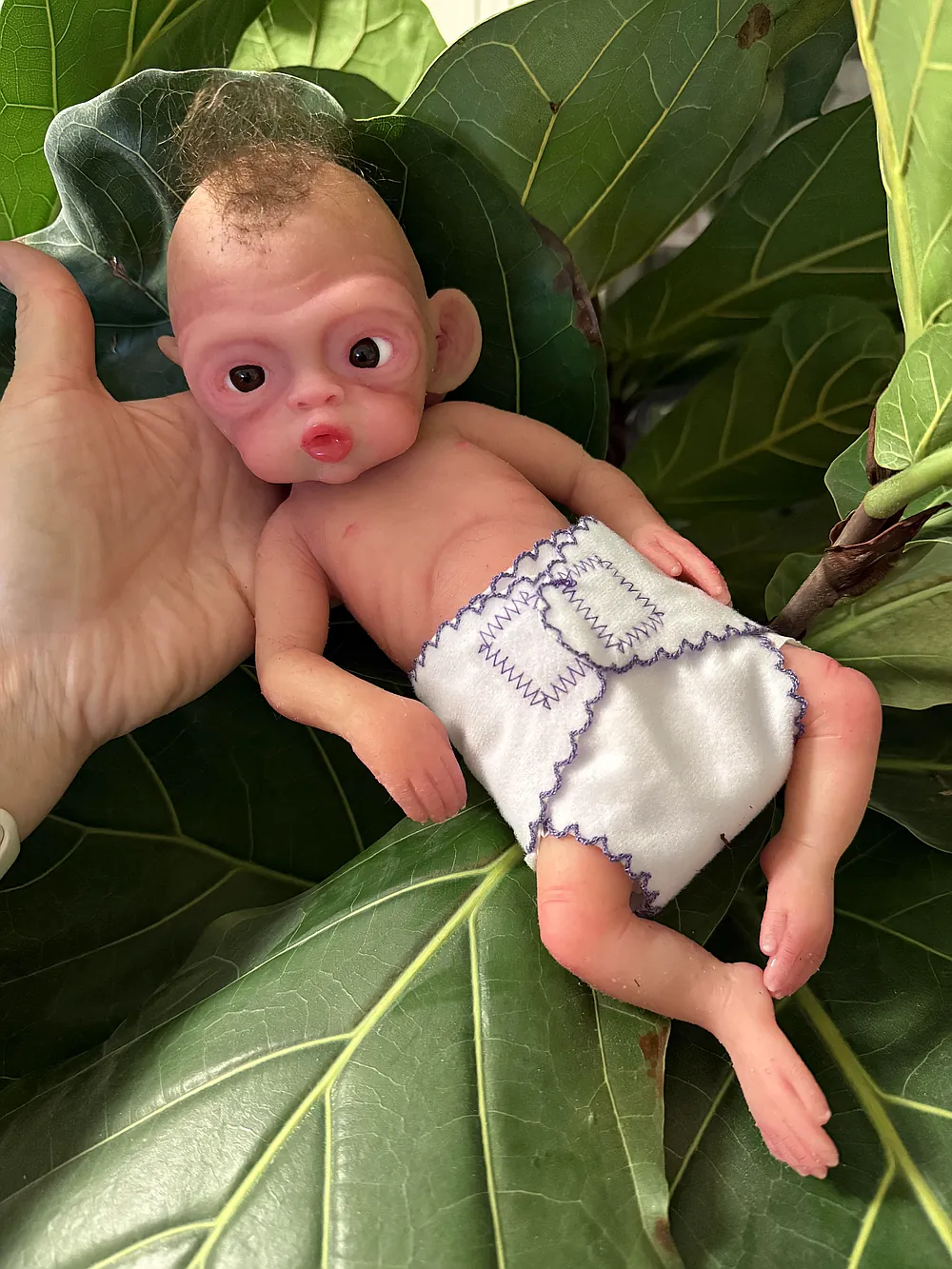 Kiki baby monkey Reborn