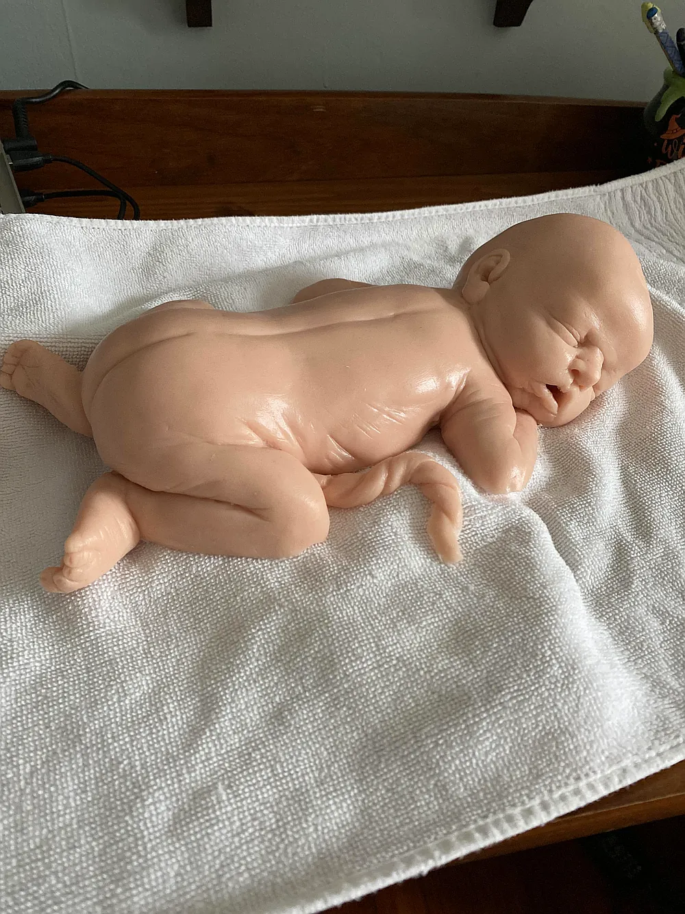 girl unpainted silicone kit