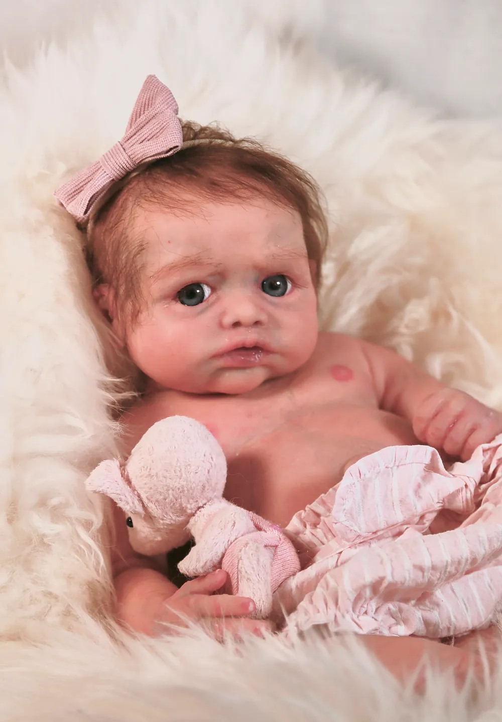 17637431316x Lavender Silicone Reborn Doll