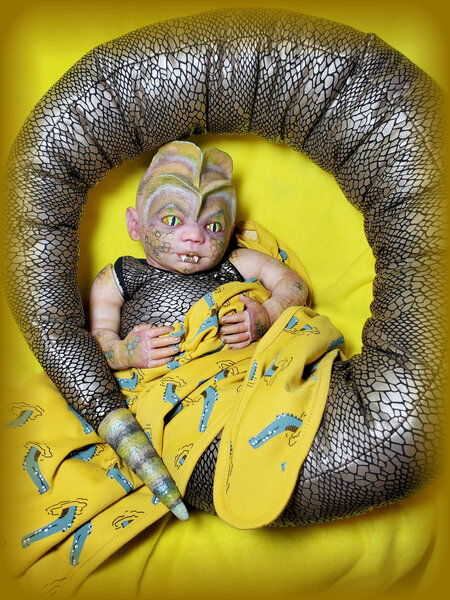 Baby Naga Reborn Doll