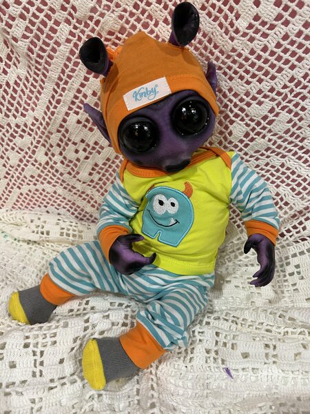 Purple Alien Sprout Alternative Doll